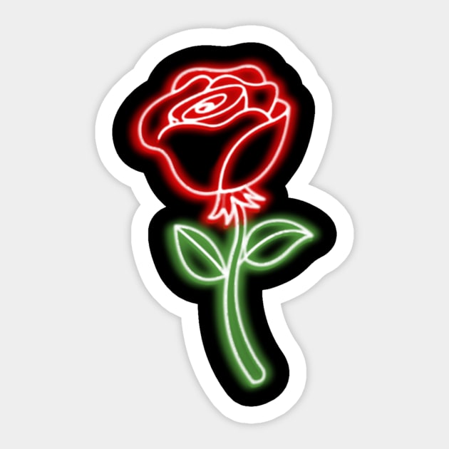 Glowing flower Sticker by Fantox1